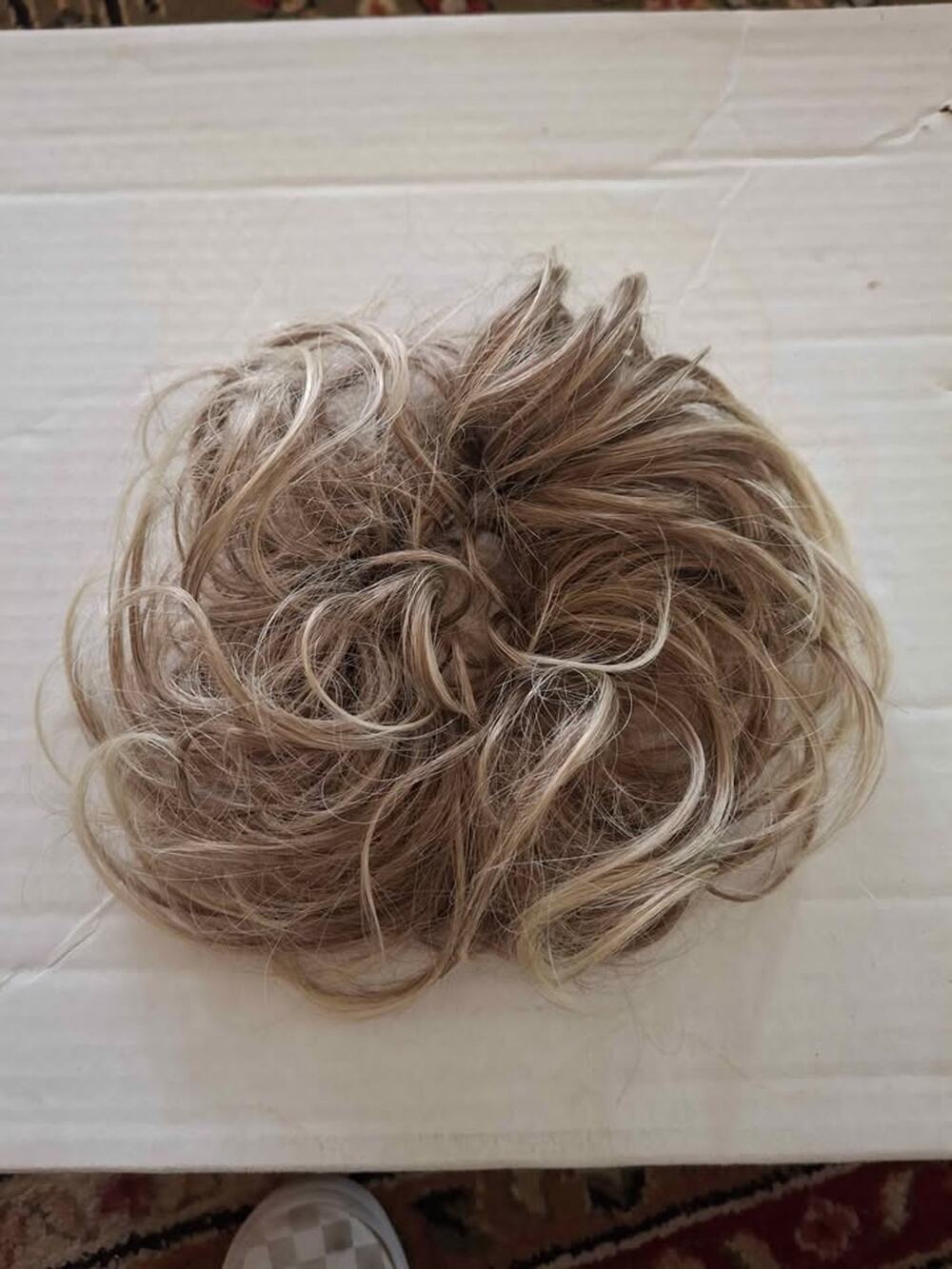 Blonde Mix Messy Bun Hair Extension